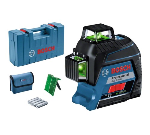 Лазерный уровень Bosch GLL 3-80 G Professional (0.601.063.Y00)