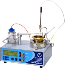 тво лаб 01, аппарат тво лаб 01, определение температуры вспышки +в открытом тигле