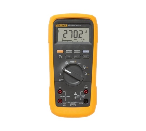 Комплект - мультиметр Fluke 27-II с токовыми клещами Fluke I400