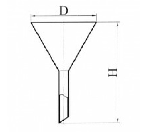 Лабораторная воронка В-100-150 мм