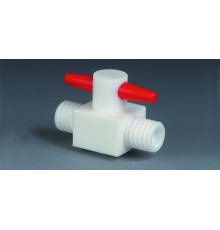 Кран двухходовой Bohlender O 4 мм, GL14, PTFE (Артикул E 684-14)