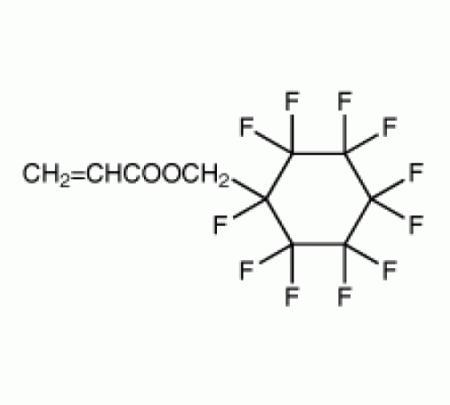 (Перфторциклогексил) метилакрилата, 96%, удар. с 100ppm 4-метоксифенол, Alfa Aesar, 5г