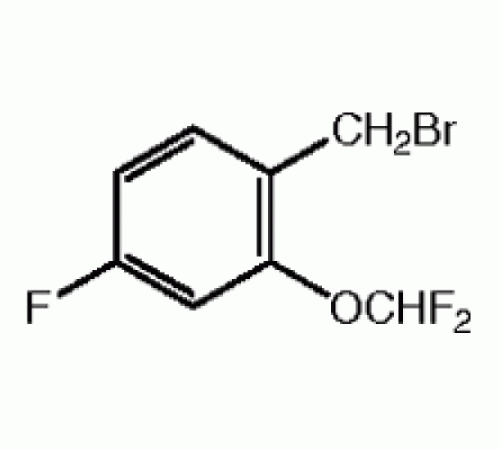 2 - (дифторметокси) -4-фторбензил бромид, 97%, Alfa Aesar, 1 г
