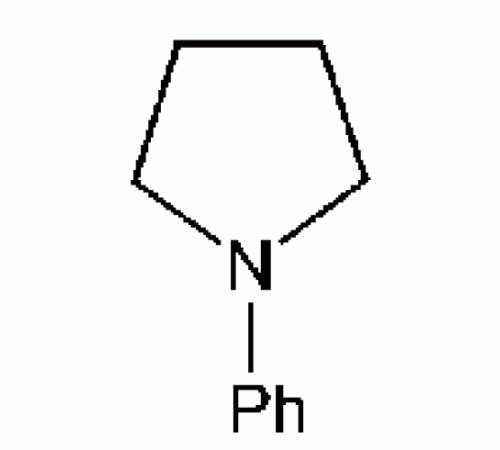 1-фенилпирролидин, 98 +%, Alfa Aesar, 25г