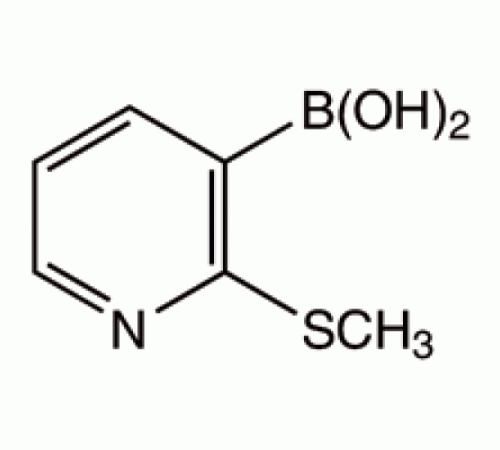 2 - (метилтио) пиридин-3-бороновой кислоты, 95%, Alfa Aesar, 1г