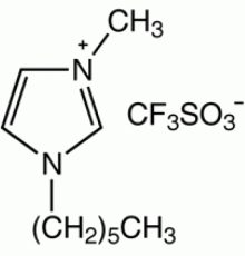1-н-гексил-3-метилимидазолия трифторметансульфонат, 95%, Alfa Aesar, 25 г