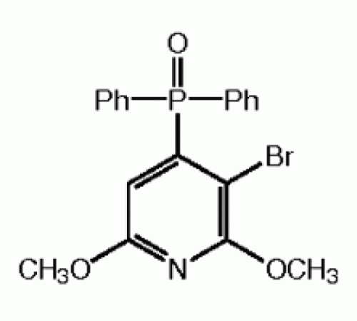 (3-бром-2,6-диметокси-4-пиридил) дифенилфосфиноксида, Alfa Aesar, 25 г