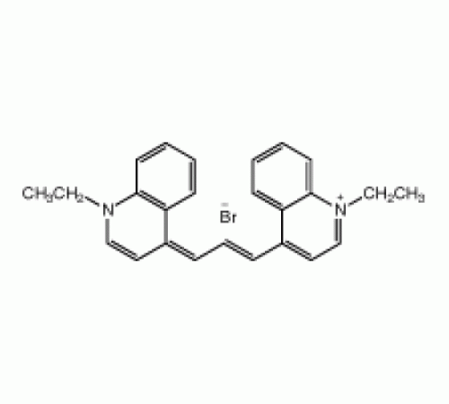1,1 '-диэтил-4,4'-карбоцианинового бромид, 96%, Alfa Aesar, 1 г