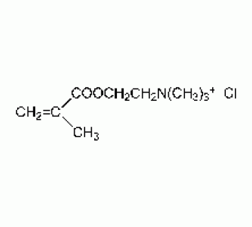 2 - (метакрилоилокси) этилтриметиламмоний хлорид, 72% водн. р-р., удар. с 150-200 млн 4-метоксипа, Alfa Aesar, 500г