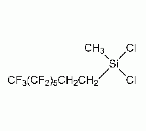 1Н, 1Н, 2Н, 2Н-Перфтороктилметилдихлорсилан, 97%, Alfa Aesar, 25 г