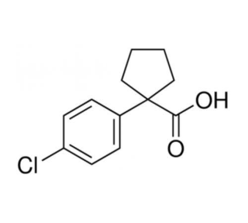 1-(4-хлорфенил)-1-циклопентанкарбоновая кислота, 98%, Acros Organics, 100г