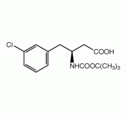 (S) -3 - (Boc-амино) -4 - (3-хлорфенил) масляная кислота, 95%, Alfa Aesar, 1 г