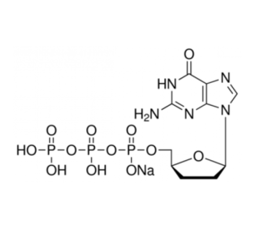 2 ', 3'-дидезоксигуанозин 5'-трифосфат натриевая соль 90% (ВЭЖХ) Sigma D7409