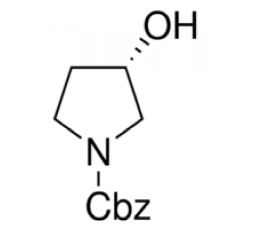 (S) - (-) - 1-бензилоксикарбонил-3-гидроксипирролидина, 95%, Alfa Aesar, 5 г