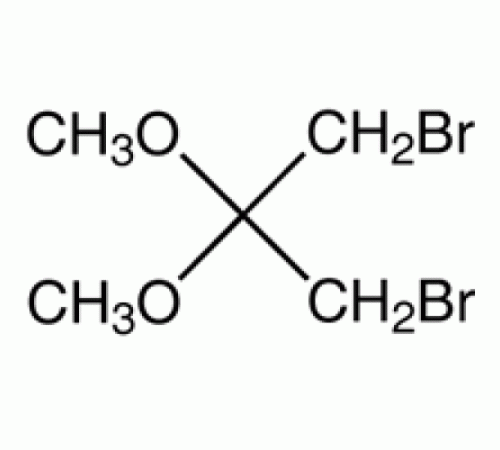 1,3-дибром-2, 2-диметоксипропана, 99%, Alfa Aesar, 25 г