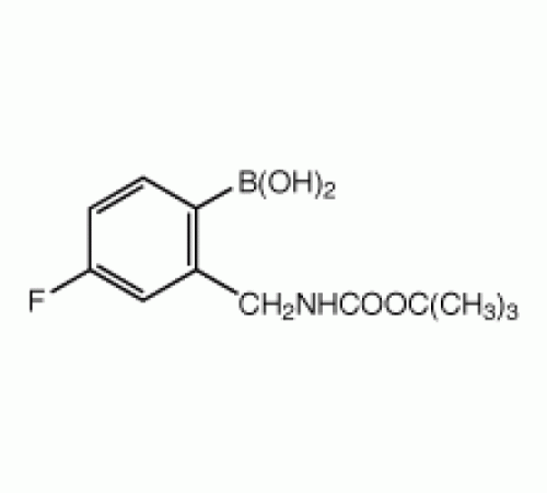2 - (Boc-аминометил) -4-фторбензолбороновая кислота, 97%, Alfa Aesar, 250 мг