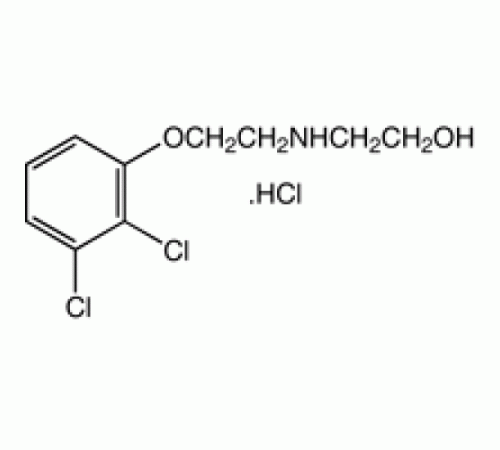 2 - (3 - (2,3-дихлорфенокси) пропиламино) этанол гидрохлорид, Alfa Aesar, 5 мг