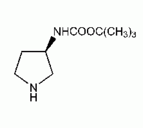 (R) - (+) -3 - (Boc-амино) пирролидин, 99%, 99% эи, Alfa Aesar, 1г