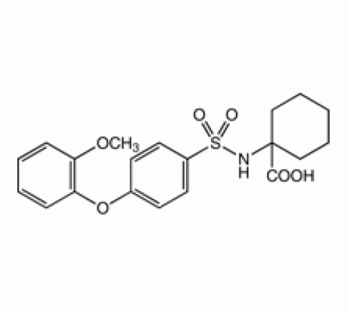 1 - [4 - (2-метоксифенокси) фенилсульфониламино] циклогексанкарбоновой кислоты, 96%, Alfa Aesar, 1 г
