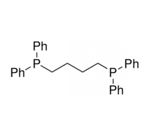 1,4-бис (дифенилфосфино) бутан, 98%, Alfa Aesar, 25 г