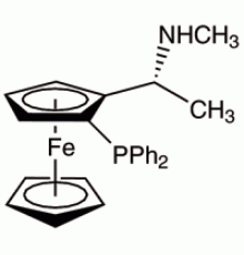 (R) - (-) - N-метил-1 - [(S) -2 - (дифенилфосфино) ферроценил] этиламин, Alfa Aesar, 1 г