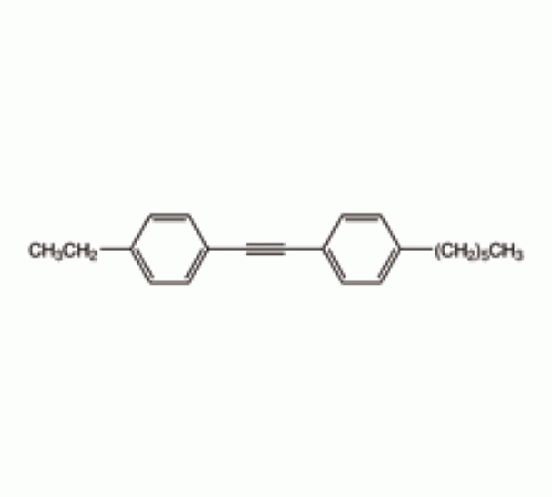 1-Этил-4 - [(4-н-гексилфенил) этинил] бензол, 99 +%, Alfa Aesar, 1г