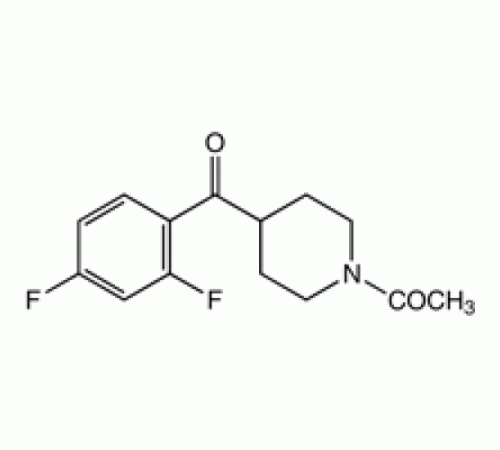 1-Ацетил-4- (2 ', 4'-дифторбензоил) пиперидин, 96%, Alfa Aesar, 1 г