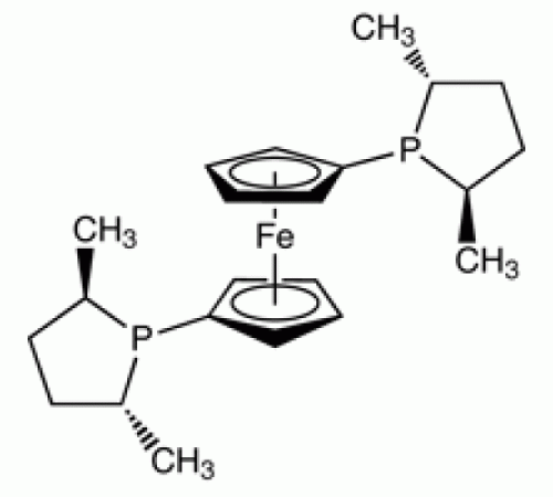 1,1 '-бис [(2R, 5R) -2,5-диметил-1-фосфоланил] ферроцена, 97 +%, Alfa Aesar, 250 мг