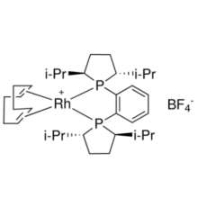 1,2-бис((2R,5R)-2,5-диизопропилфосфоlano)бензол(циклооктадиен)родия(I) тетрафторборат, 97%, Acros Organics, 50мг