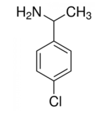 1-(4-хлорфенил)этиламин, 90%, Acros Organics, 5г