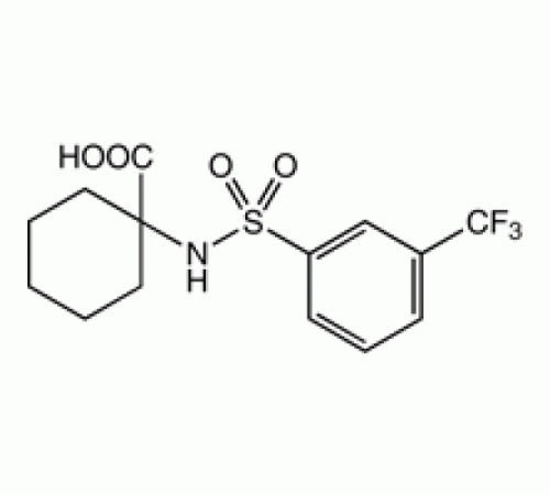 1 - [3 - (трифторметил) фенилсульфониламино] циклогексанкарбоновой кислоты, 96%, Alfa Aesar, 1 г