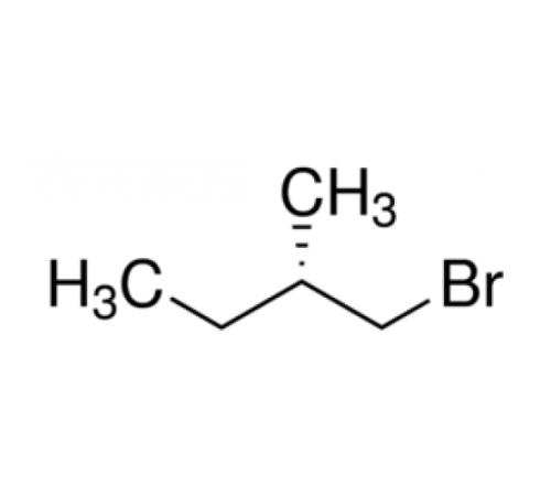 1-Бром-2-метилбутан, 95%, смесь энантиомеров, преимущественно (S) -., Удар, Alfa Aesar, 5г