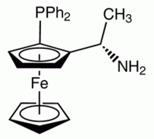 (S) -1 - [(R) -2 - (дифенилфосфино) ферроценил] этиламин, 97 +%, Alfa Aesar, 250 мг