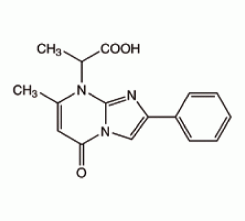2 - (7-метил-5-оксо-2-фенил-5Н-имидазо [1,2-а] пиримидин-8-ил) пропионовой кислоты, Alfa Aesar, 250 мг